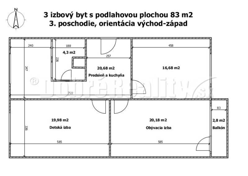 Brezno 3-Zimmer-Wohnung Kaufen reality Brezno