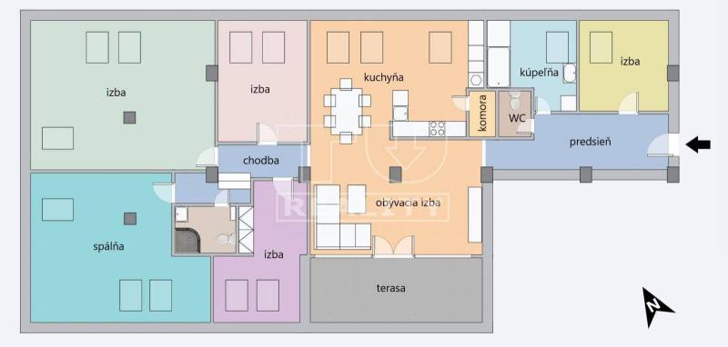 Bratislava - Nové Mesto 5+ Zimmer-Wohnung Kaufen reality Bratislava - Nové Mesto