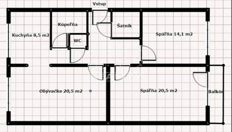 Bratislava - Petržalka 3-Zimmer-Wohnung Kaufen reality Bratislava - Petržalka