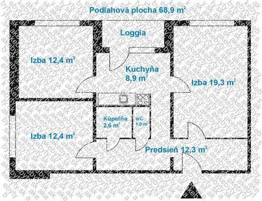 Bratislava - Podunajské Biskupice 3-Zimmer-Wohnung Kaufen reality Bratislava - Podunajské Biskupice