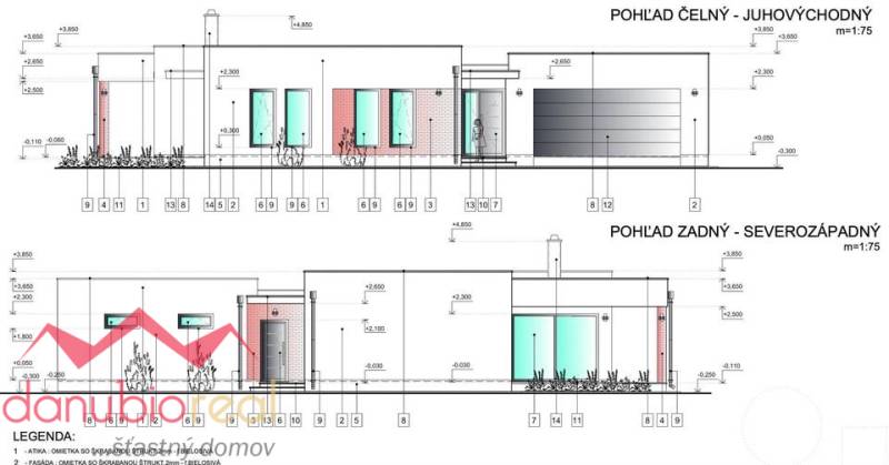 pozemok pre stavbu rodinného domu, projekt, nový dom, na predaj, Chotín, Danubioreal realitná kancelária, Helena Schulczová