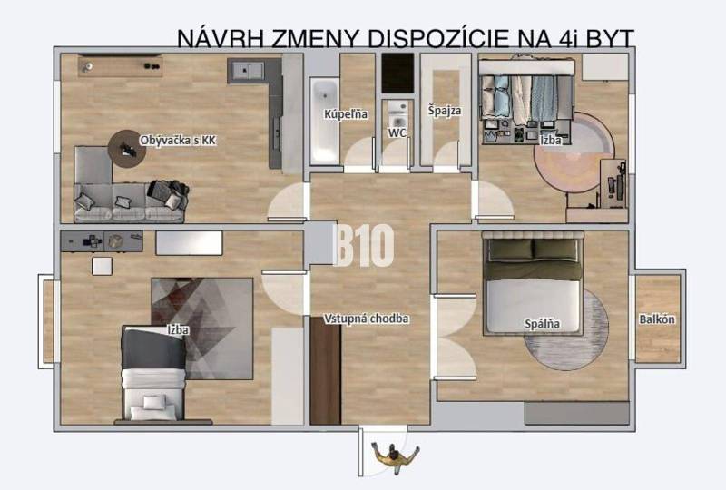 Nitra 3-Zimmer-Wohnung Kaufen reality Nitra