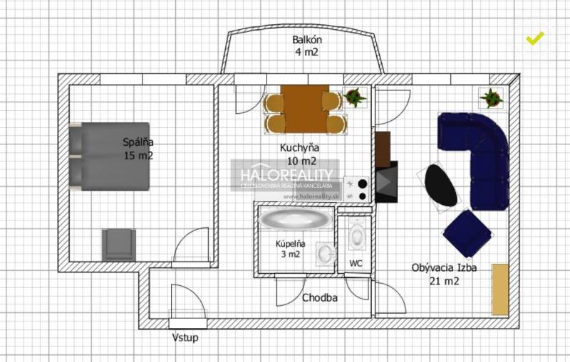 Nitra 2-Zimmer-Wohnung Kaufen reality Nitra