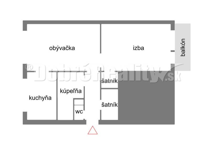 Banská Bystrica 2-Zimmer-Wohnung Mieten reality Banská Bystrica