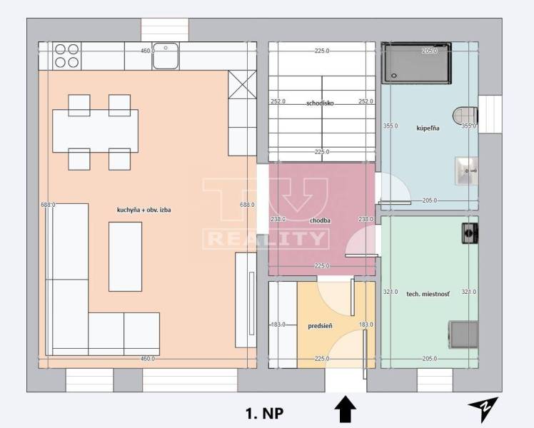 Chorvátsky Grob 3-Zimmer-Wohnung Kaufen reality Senec