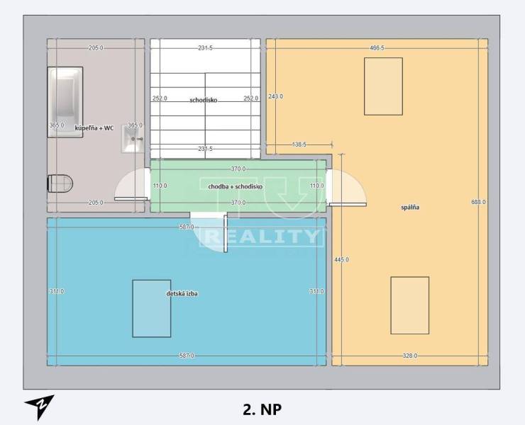 Chorvátsky Grob 3-Zimmer-Wohnung Kaufen reality Senec