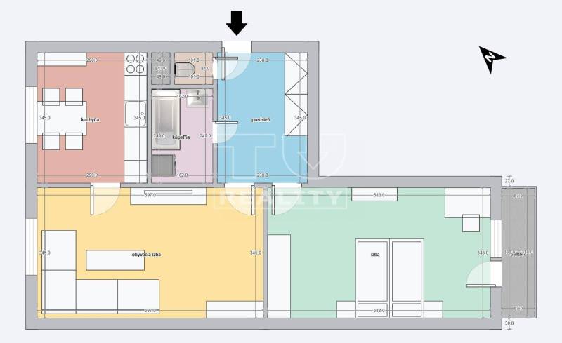 Svätý Jur 2-Zimmer-Wohnung Kaufen reality Pezinok