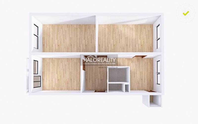 Holíč 3-Zimmer-Wohnung Mieten reality Skalica