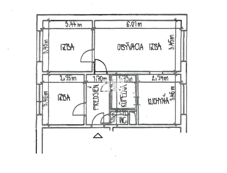 Zlaté Moravce 3-Zimmer-Wohnung Kaufen reality Zlaté Moravce